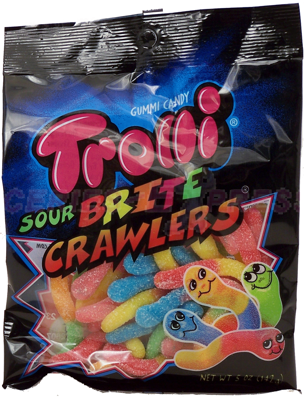 Trolli  sour brite crawlers gummi candy Full-Size Picture